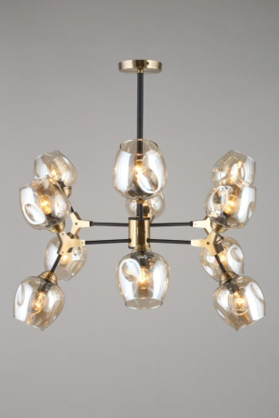 Люстра потолочная с лампочками Omnilux OML-93407-12+Lamps